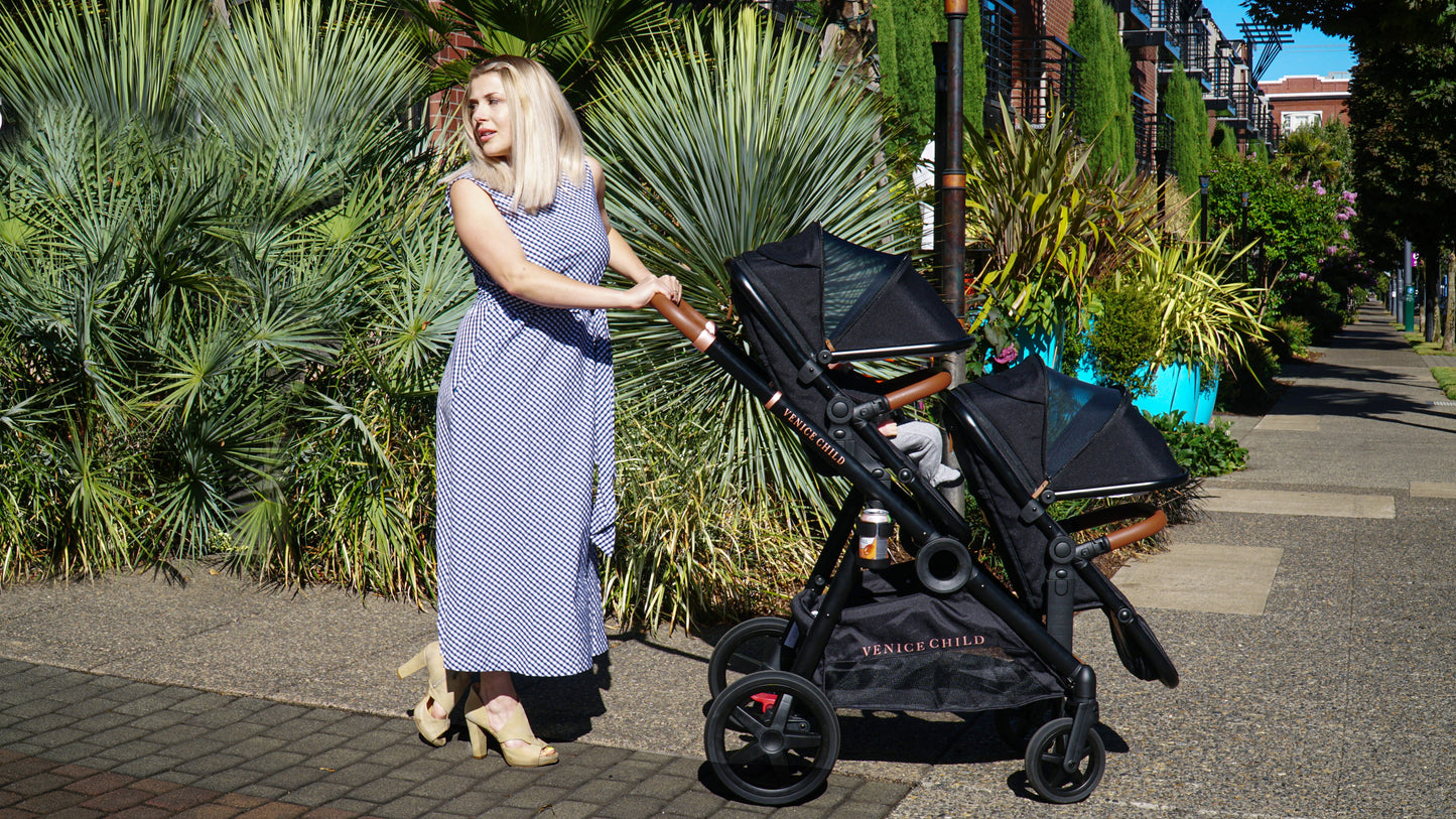 MAVERICK STROLLER AND 2ND TODDLER SEAT