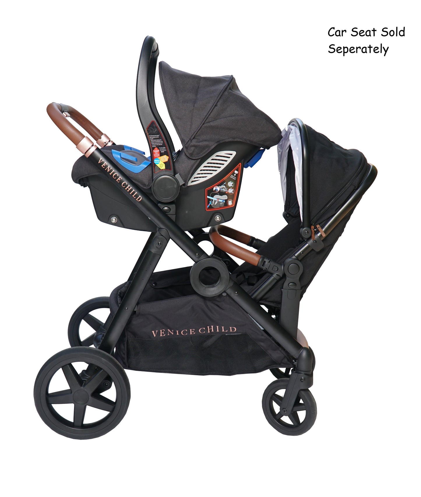 MAVERICK STROLLER AND 2ND TODDLER SEAT