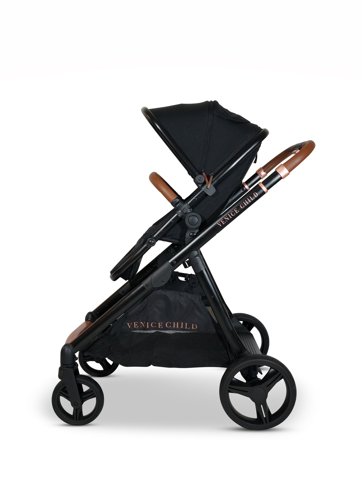 VENTURA SINGLE TO DOUBLE SIT AND STAND STROLLER WITH 2ND TODDLER SEAT