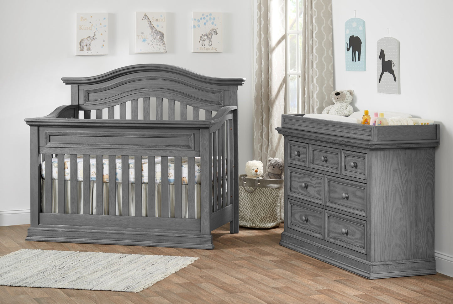 4 IN 1 GLENBROOK COLLECTION CONVERTIBLE CRIB