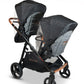VENTURA SINGLE TO DOUBLE SIT AND STAND STROLLER WITH 2ND TODDLER SEAT